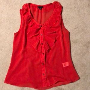 Banana republic sleeveless blouse medium